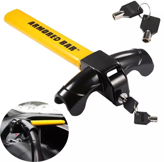 Armored Bar steering lock